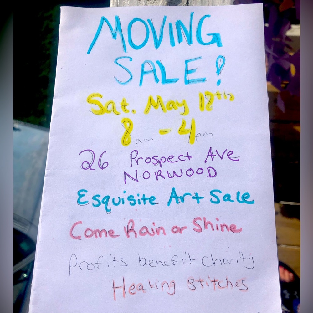 Moving & Art 🖼 Sale